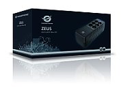 Conceptronic ZEUS05E 650VA 360W UPS, Schuko x 6 (3x surge protection 3x surge protection & battery backup), RJ45 In/Out, AVR, 110 x 309 x 84 mm_2