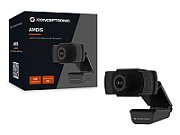 CONCEPTRONIC AMDIS01B 1080P Full HD Webcam with Microphone, 80 x 33 x 91 mm_1