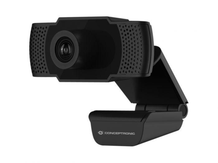 CONCEPTRONIC AMDIS01B 1080P Full HD Webcam with Microphone, 80 x 33 x 91 mm_3