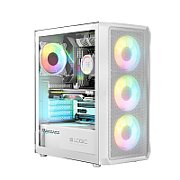 Logic PORTOS ARGB MINIDI USB 3.0 Case White_1