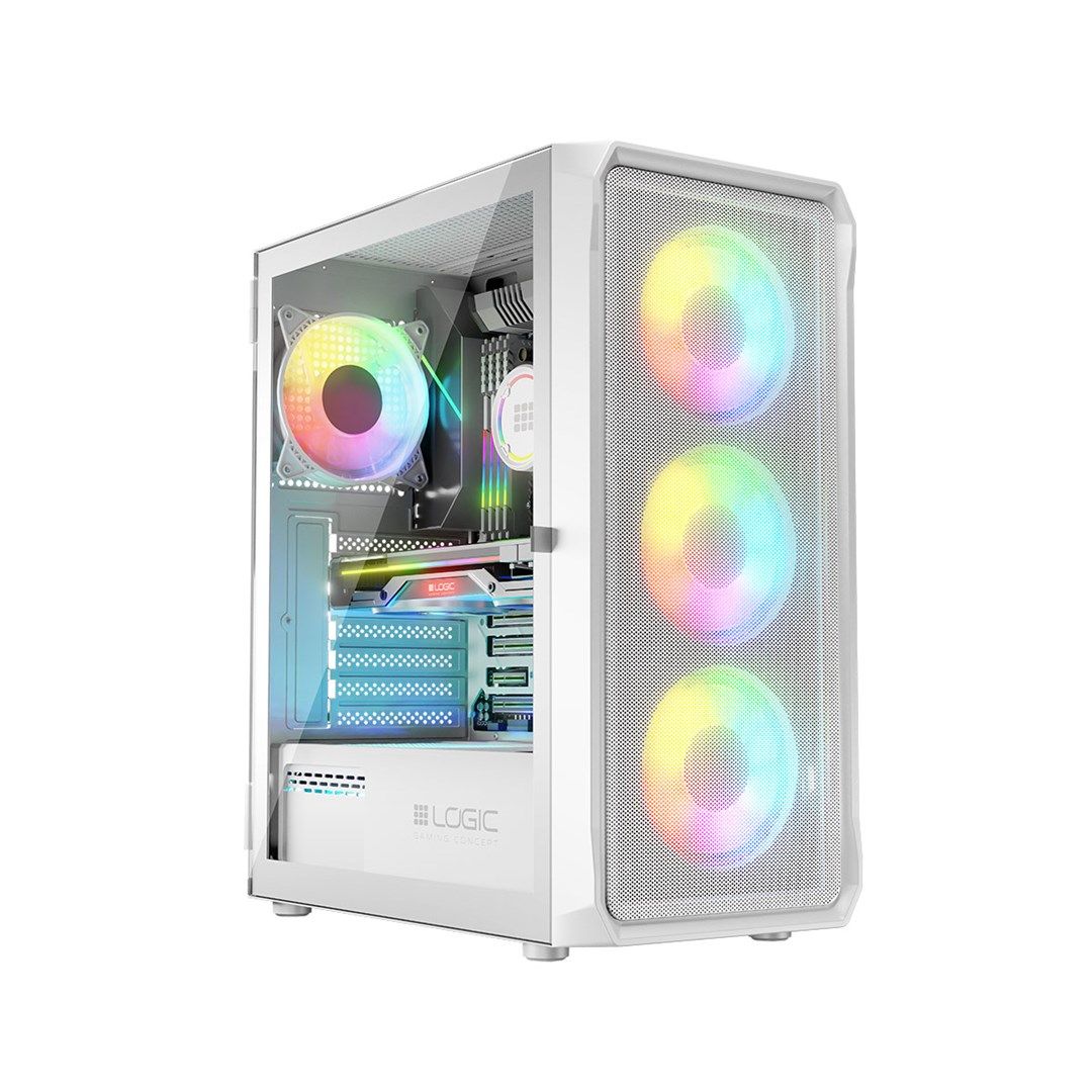 Logic PORTOS ARGB MINIDI USB 3.0 Case White_15