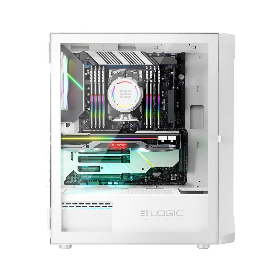 Logic PORTOS ARGB MINIDI USB 3.0 Case White_17