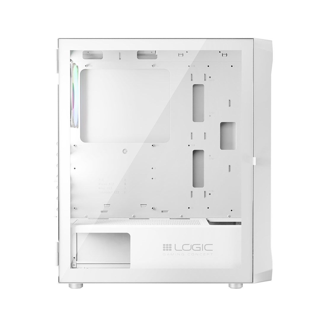 Logic PORTOS ARGB MINIDI USB 3.0 Case White_8