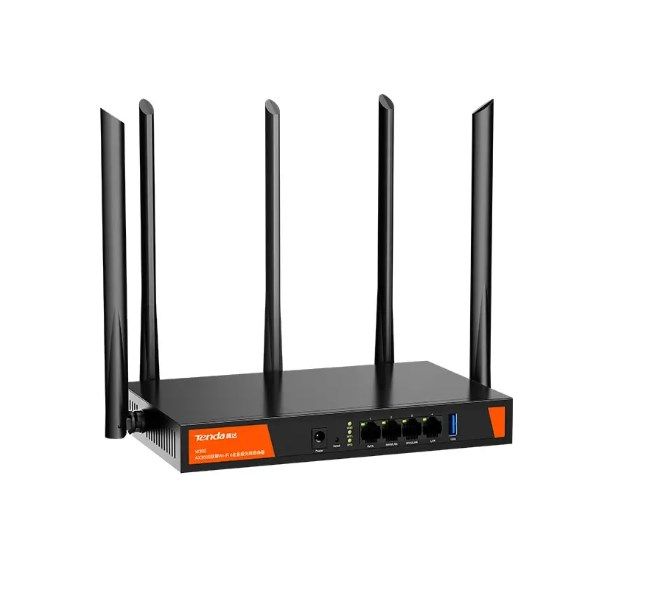 Tenda W30E AX3000 wireless router Gigabit Ethernet Dual-band (2.4 GHz / 5 GHz) Black_2