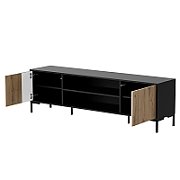 Cama RTV cabinet MERCI RTV cabinet 180 x 40 x 53.5 cm black/oak artisan_2