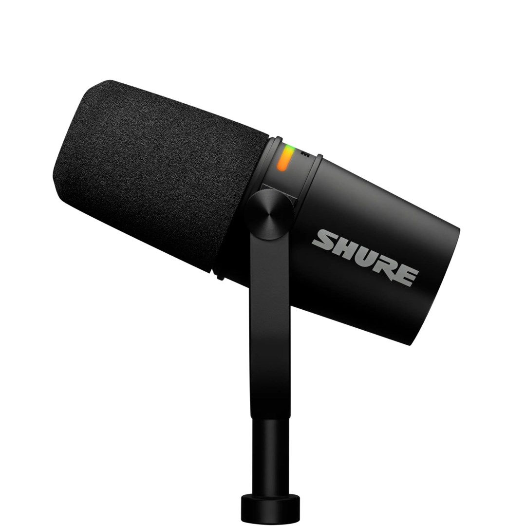 Shure MV7+-K-BNDL - lectern/vocal microphone with XLR/USB-C connector  black + desk stand GATOR_4