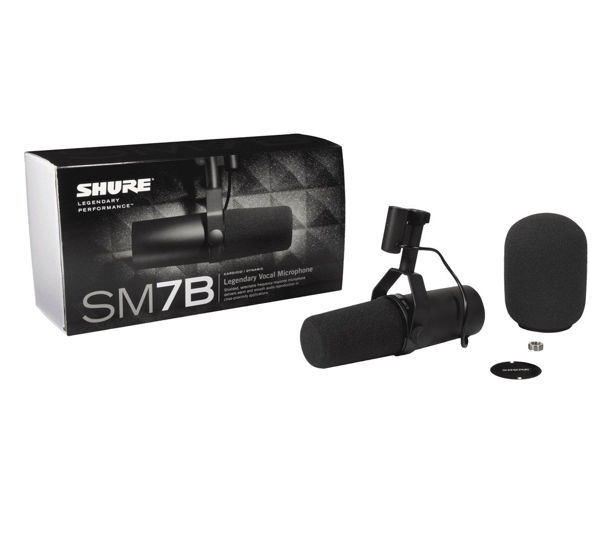 Shure SM7B microphone Black Studio microphone_8