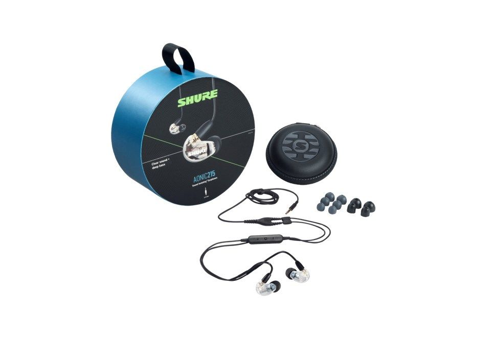 Shure AONIC 215 - in-ear headphones with single transducer and 3.5mm cable (transparent)_4