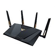 Router Asus Dual-Band RT-BE98, WIFI-7, Standarde wireless: IEEE 802.11a, IEEE 802.11b, IEEE 802.11g, WiFi 4 (802.11n), WiFi 5 (802.11ac), WiFi 6 (802.11ax), WiFi 7 (802.11be), IPv4, IPv6, Segment Produs: BE7200, Viteza wireless: 1376+5764 Mbps, 4 x antene externe, Procesor: 2.6GHz quad-core_4