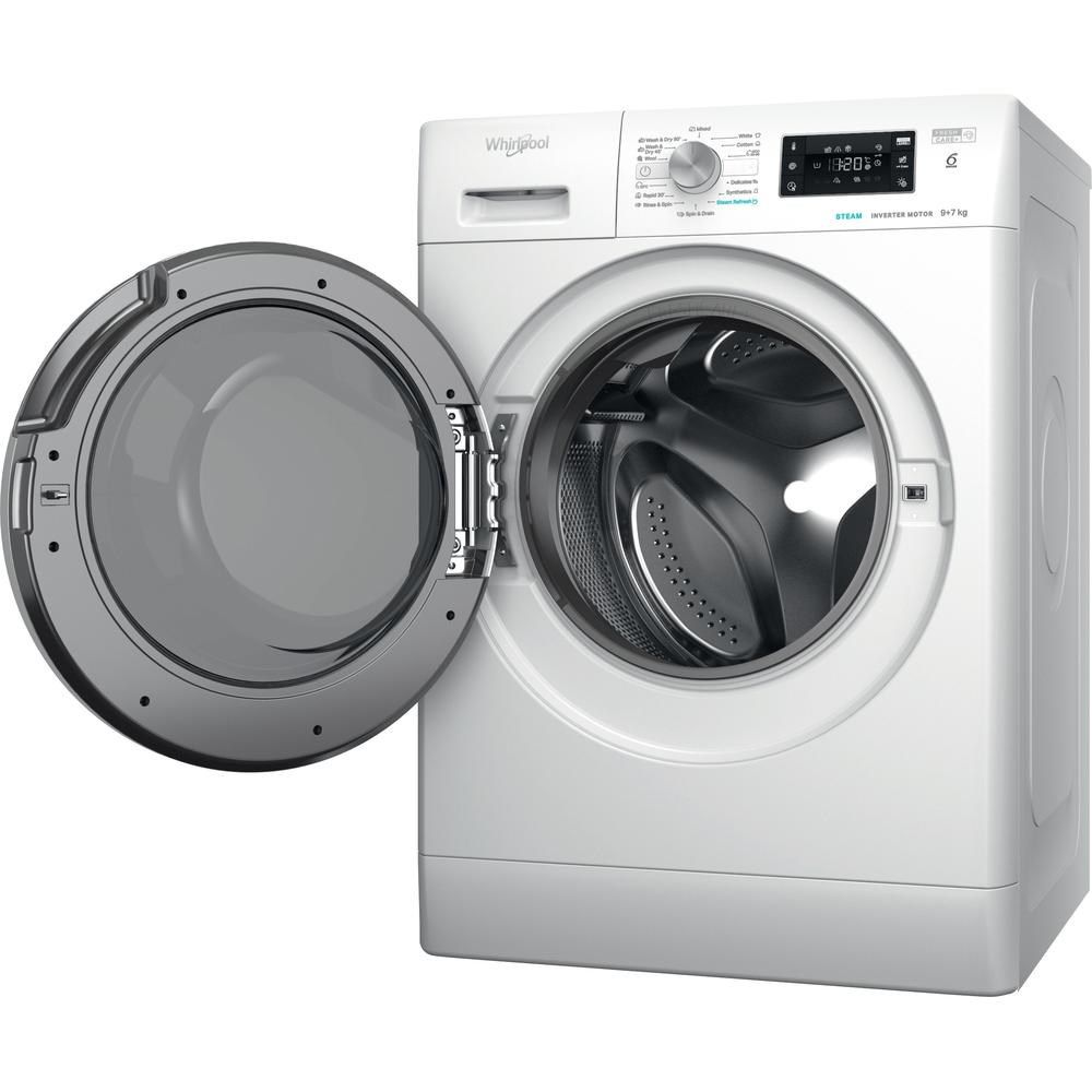 Whirlpool FFWDB 976258 SV EE washer dryer Freestanding Front-load White E_5