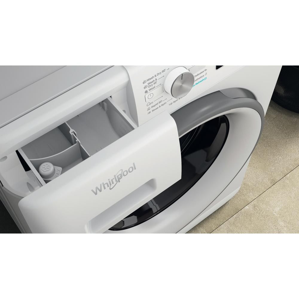 Whirlpool FFWDB 976258 SV EE washer dryer Freestanding Front-load White E_10