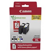 PG-585XL/CL-586XL PHOTO VALUE/4X6 PHOT PAPER(GP-501 50SHEETS)_1