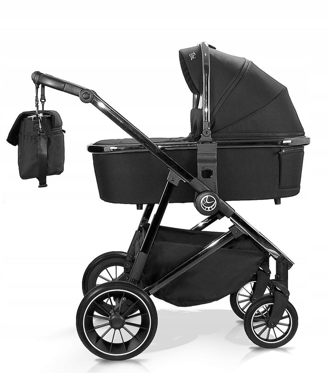 STROLLER 2IN1 TIBI KOL. BLACK OXFORD - EP (TBW-03)_2