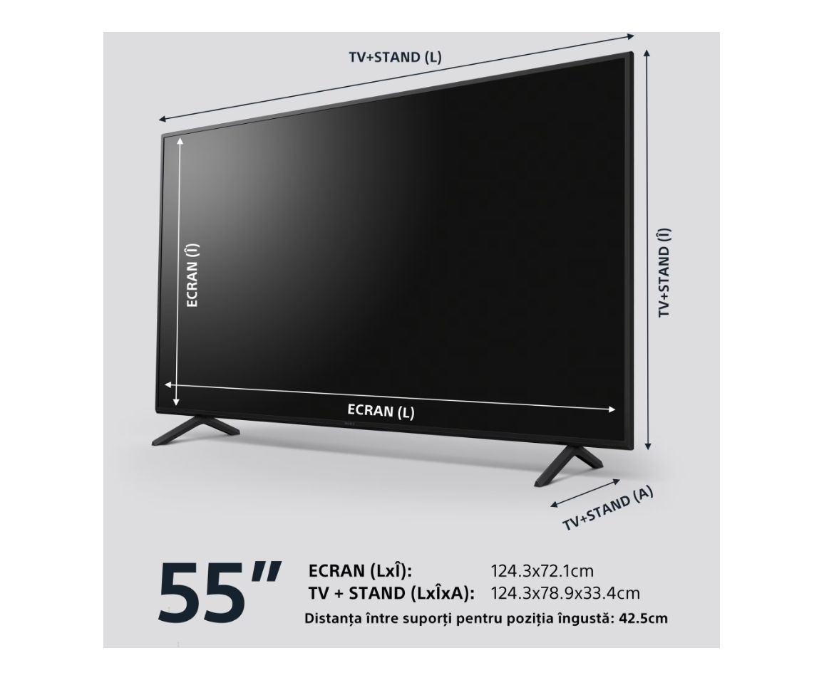 LED TV 4K 55''(139cm) SONY 55X75WL_2