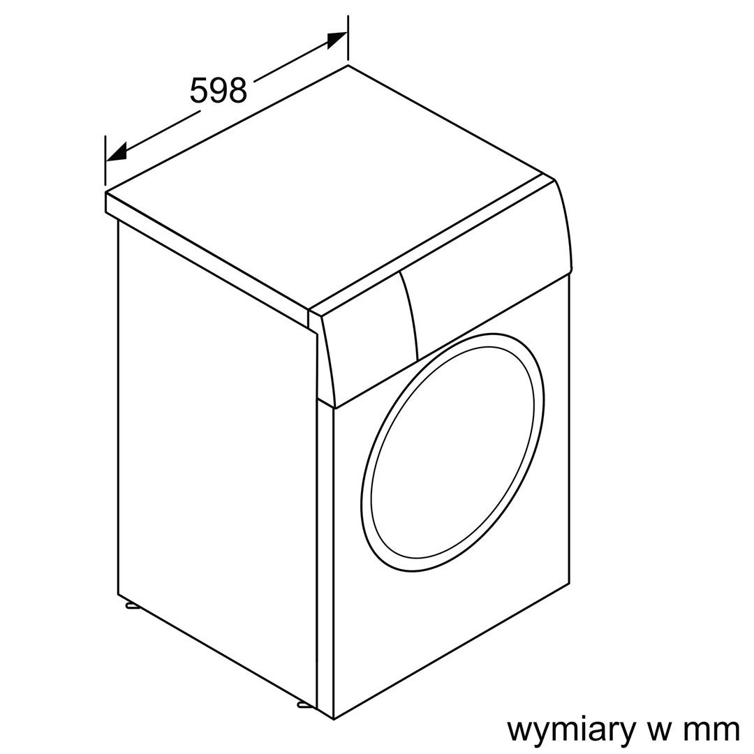 Bosch WAN2813APL Series 4 Front-loading washing machine 8 kg 1400 rpm White_11