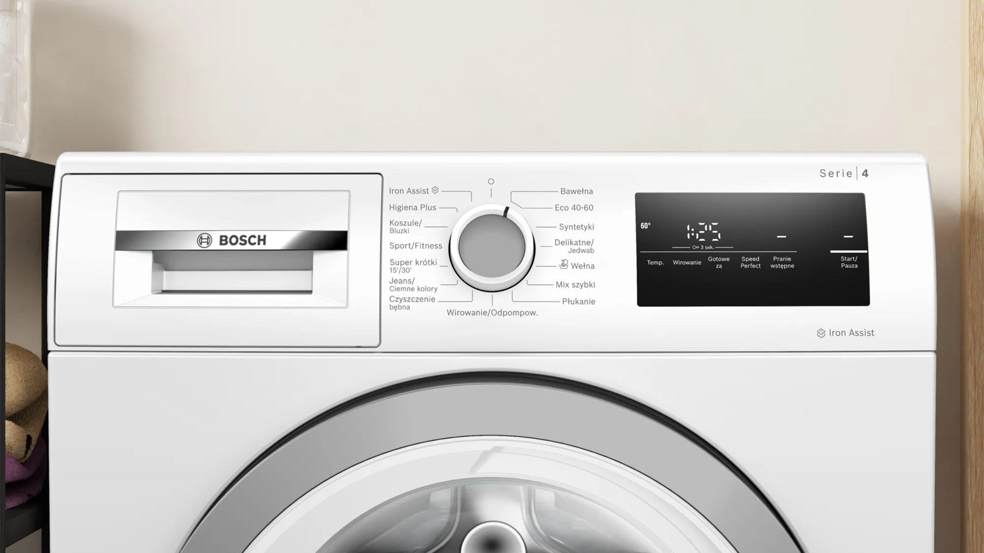 Bosch WAN2813APL Series 4 Front-loading washing machine 8 kg 1400 rpm White_5