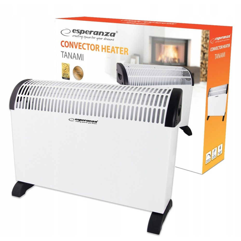 Esperanza EHH008 electric space heater Indoor White 2000 W Convector electric space heater_2