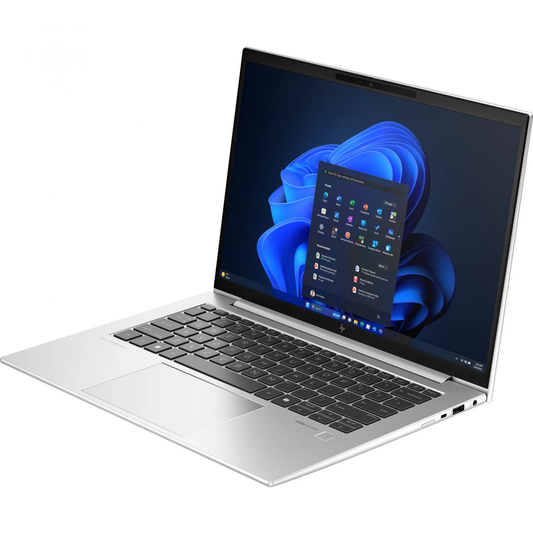 Laptop HP EliteBook 840 G11 cu procesor Intel Core U7-155U 12-Core (1.7GHz, up to 4.8GHz, 12MB), 14.0 inch WUXGA, Intel Graphics, 16GB DDR5, SSD, 1TB PCIe NVMe, Windows 11 Pro 64bit, Silver, 3yw_3