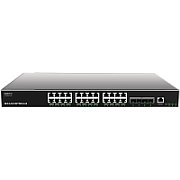 Switch GrandStream GWN7813, 24 porturi 10/100/1000 Mbps