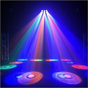 LIGHT4ME SIX EYE BEAM strong LED beam effect + REMOTE CONTROL