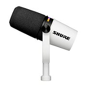 Shure MV7+-W - lectern/vocal microphone with XLR/USB-C connector  white_2