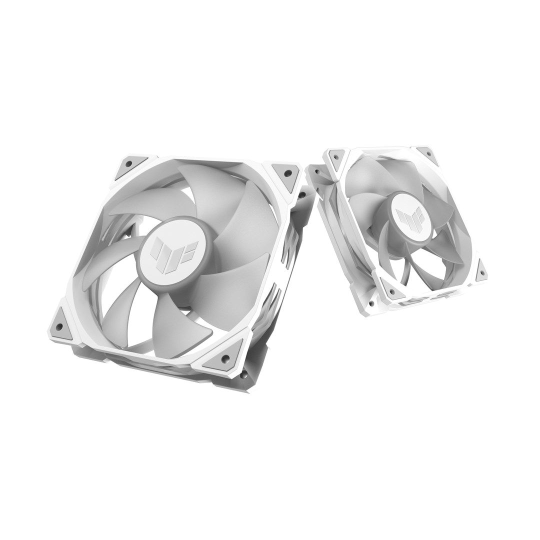 ASUS TUF GAMING TR120 ARGB REVERSE 3IN1 White Computer case Air cooler 12 cm_9