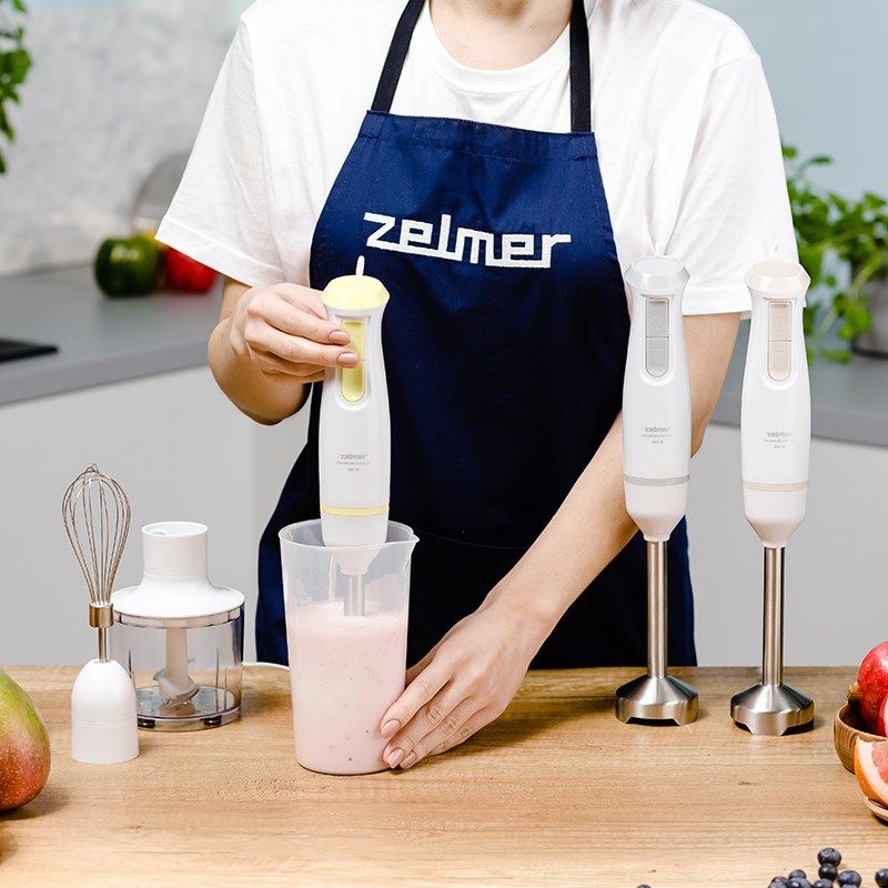 Zelmer ZHB4562L blender Immersion blender 800 W White  Yellow_6