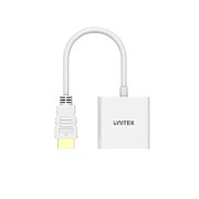 UNITEK ADAPTER HDMI - VGA  FULLHD 60HZ  WHT  M/F_2