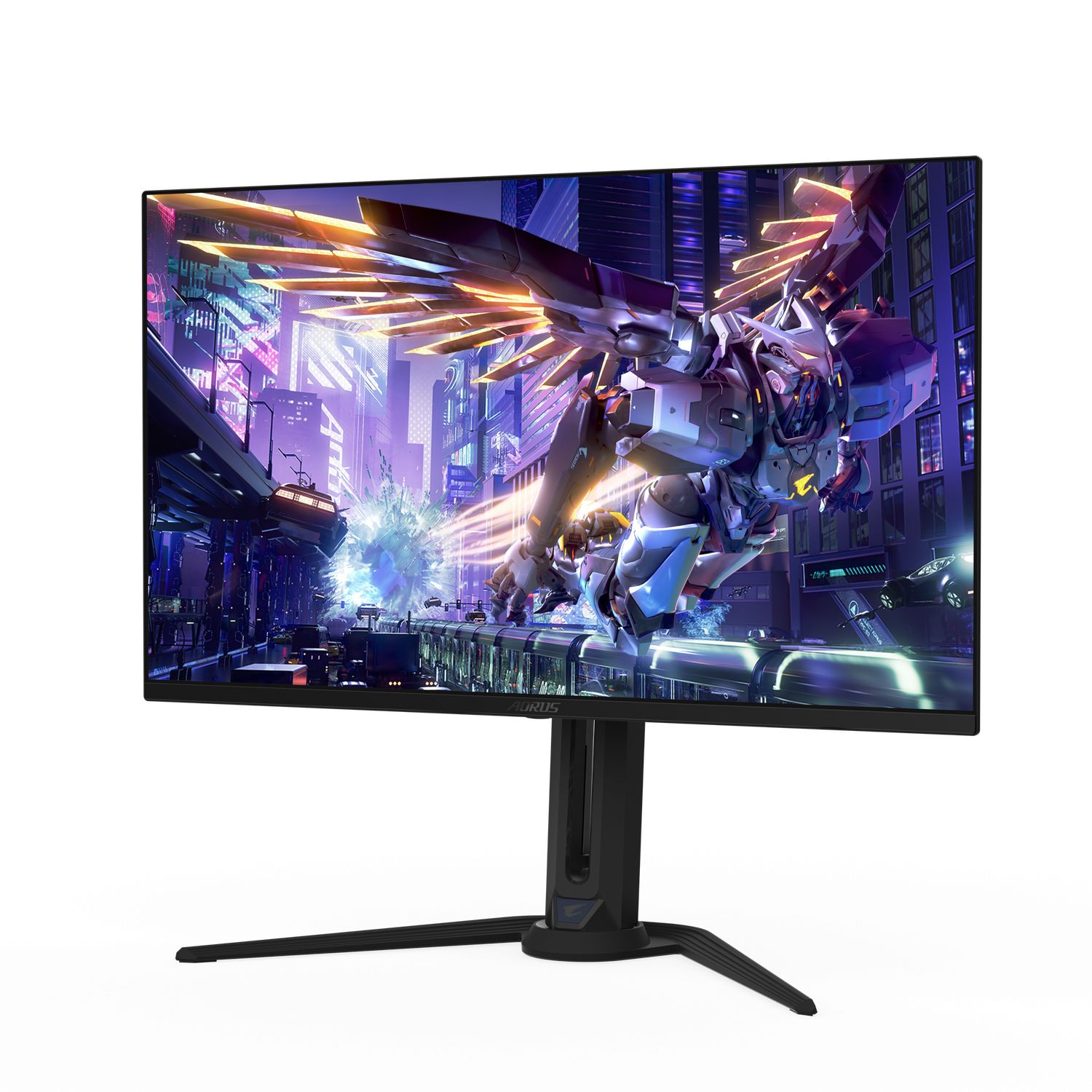 AORUS FO32U2P Gaming, 31.5 inch, OLED, UHD, 3840 x 2160, Pivot, Mini DisplayPort, HDMI, AMD FreeSync Premier Pro, Boxe, 240 Hz, 0.03 ms, Negru_2