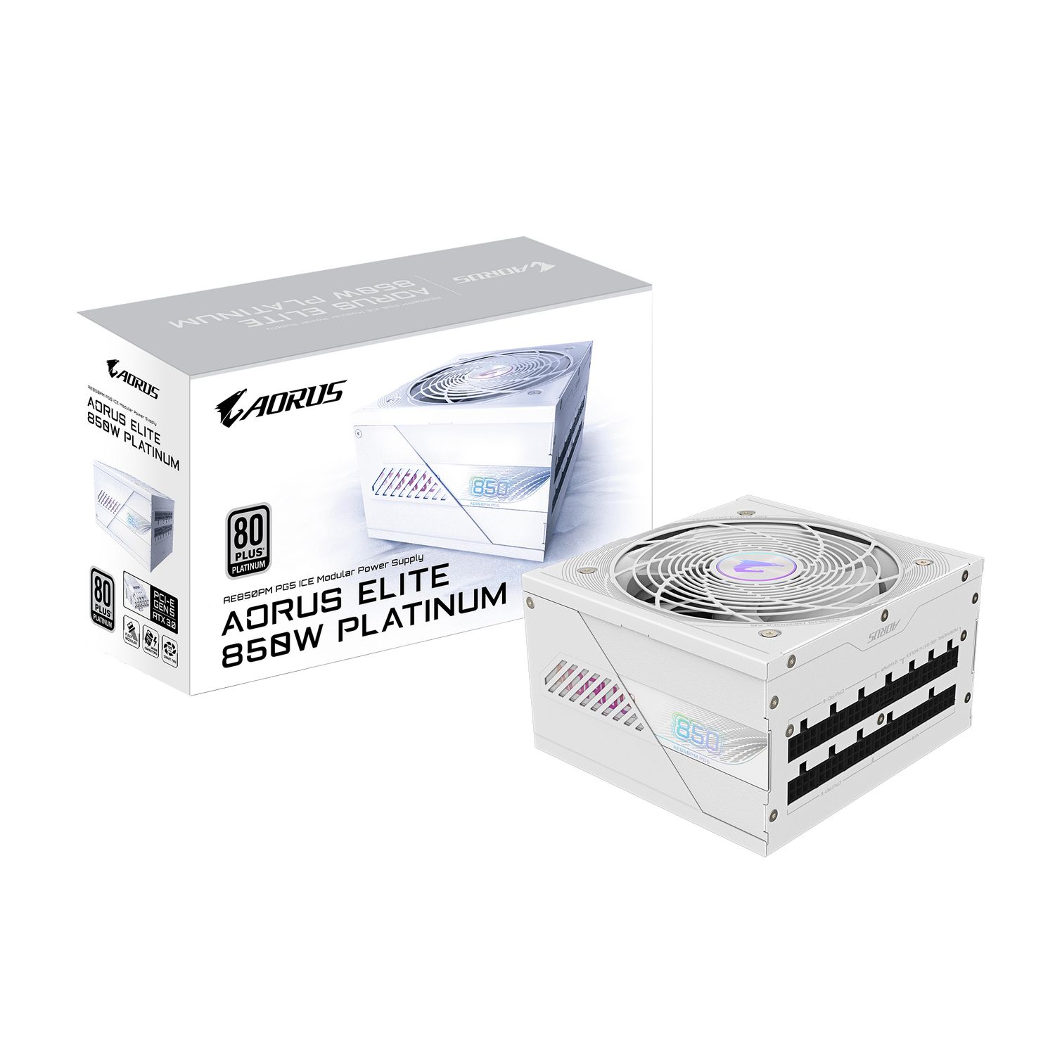 GP-AE850PM PG5 ICE, 850W, 80+ Platinum, Full Modulara, ATX, Alb_5