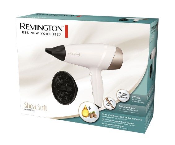 Remington D4740 hair dryer 2200 W Beige  Black_4