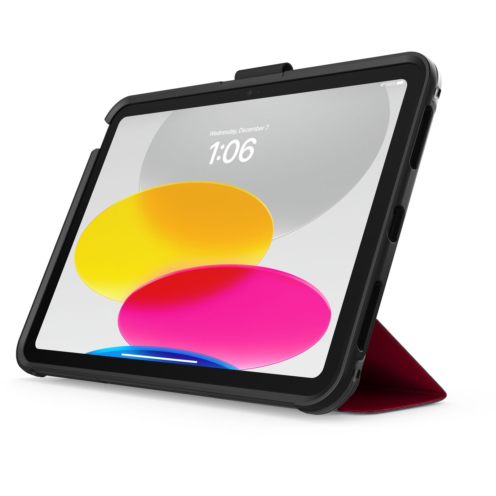 SYMMETRY FOLIO IPAD 10TH GEN/RUBY SKY - RED - PROPACK_2