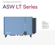 Solplanet // ASW_110K-LT inverter  3-phase  110kW  10 MPPT  DC disconnector  WLAN and RS485 communication  AC and DC side surge arresters type II
