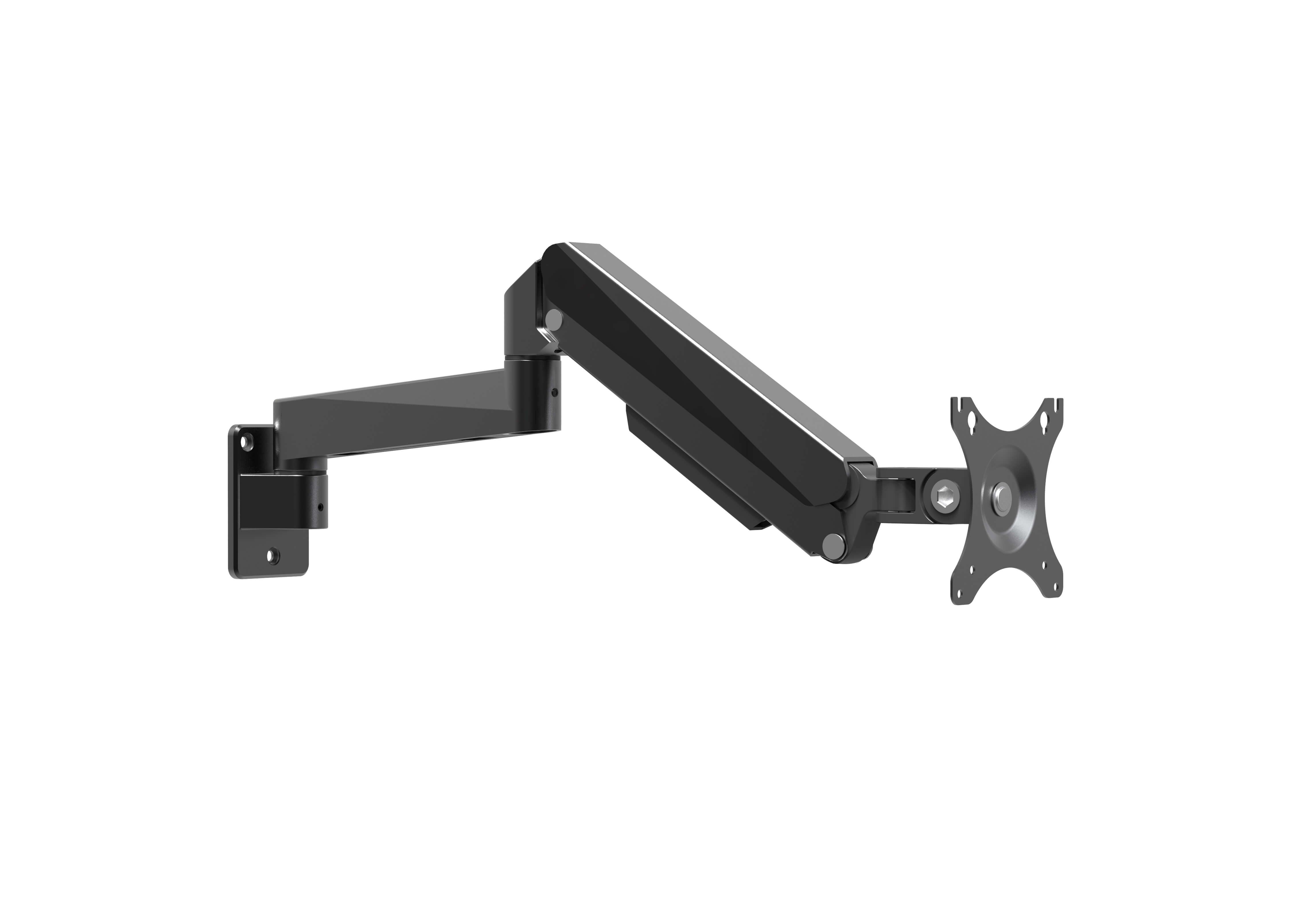 Suport Monitor Gas Lift de perete Blackmount MNT18-1, diagonale 10 -42 , max. 6,5 kg, negru
