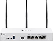 Router Wireless TP-Link Festa FR365, Dual-Band, 4 x LAN, 1 x WAN, viteza 10/100/1000 Mbps, 1 x USB.3.0, 5 x RJ-45, viteza transfer wi-fi 2976 Mbps, 2.4 GHz - 574 Mbps, 5 GHz - 2402 Mbps, standarde 802.11n/ac/ax, dimensiuni 226 × 132 × 36 mm (fara antene)_1