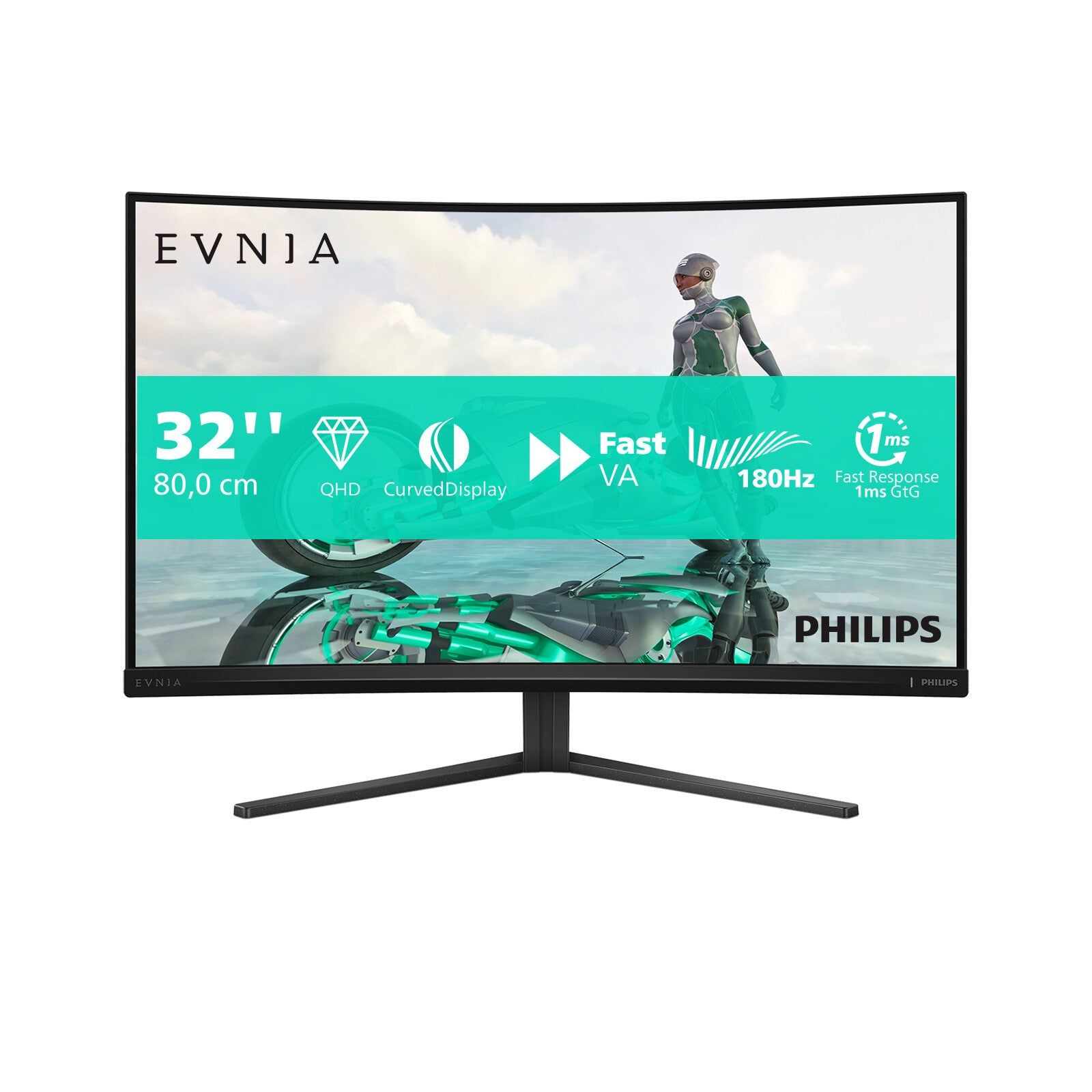 Philips 80 0cm (31 5 ) 32M2C3500L 16:09 2xHDMI+DP gray_2