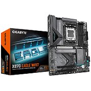 GIGABYTE X870 EAGLE WIFI7 Motherboard - Supports AMD Ryzen 9000 CPUs  14+2+2 phases VRM  up to 8000MHz DDR5 (OC)  4xPCIe 5.0 + 3xM.2  Wi-Fi 7  2.5GbE LAN  USB 3.2 Gen 2x2_4