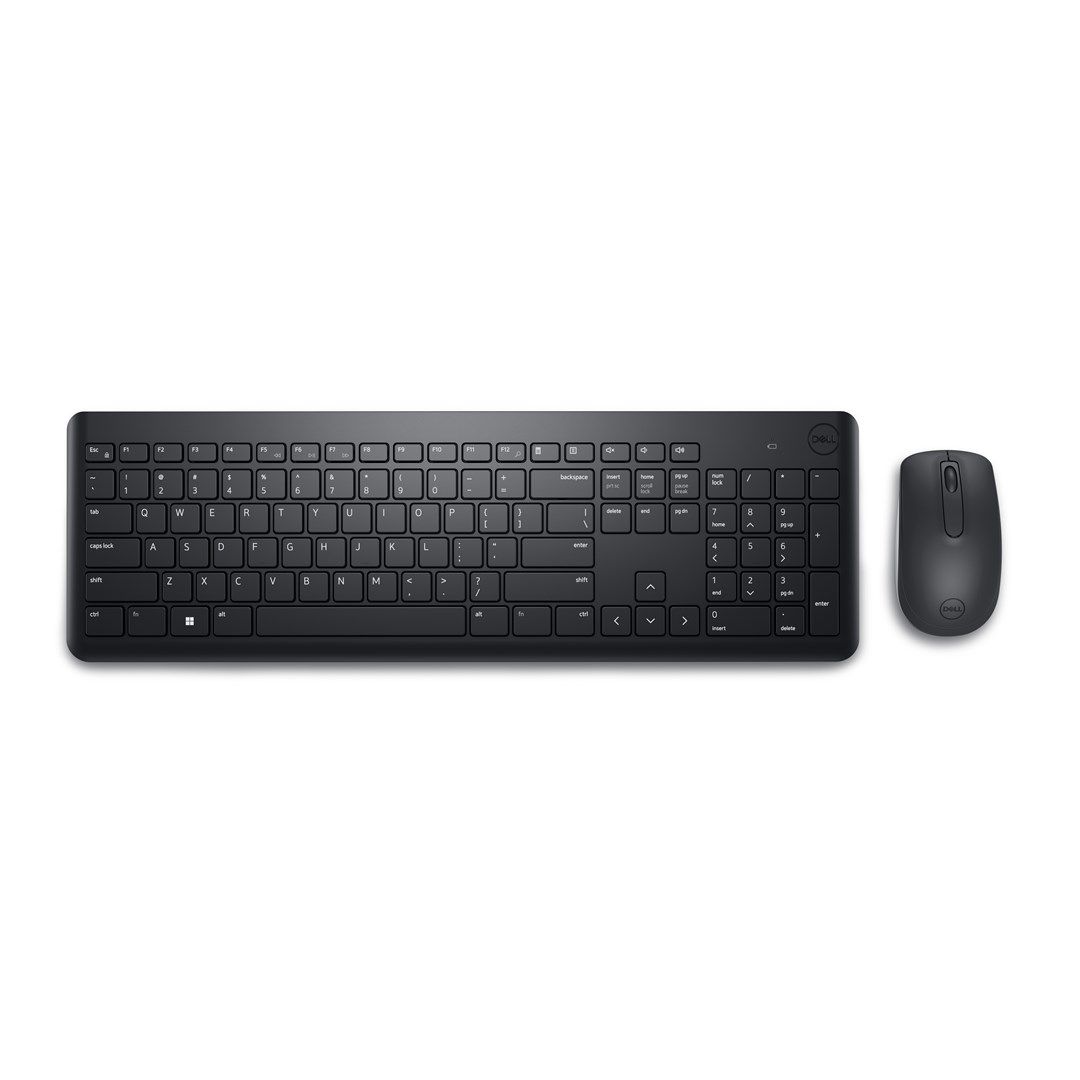 DELL KM3322W keyboard Mouse included Office RF Wireless Ukrainian Black_3