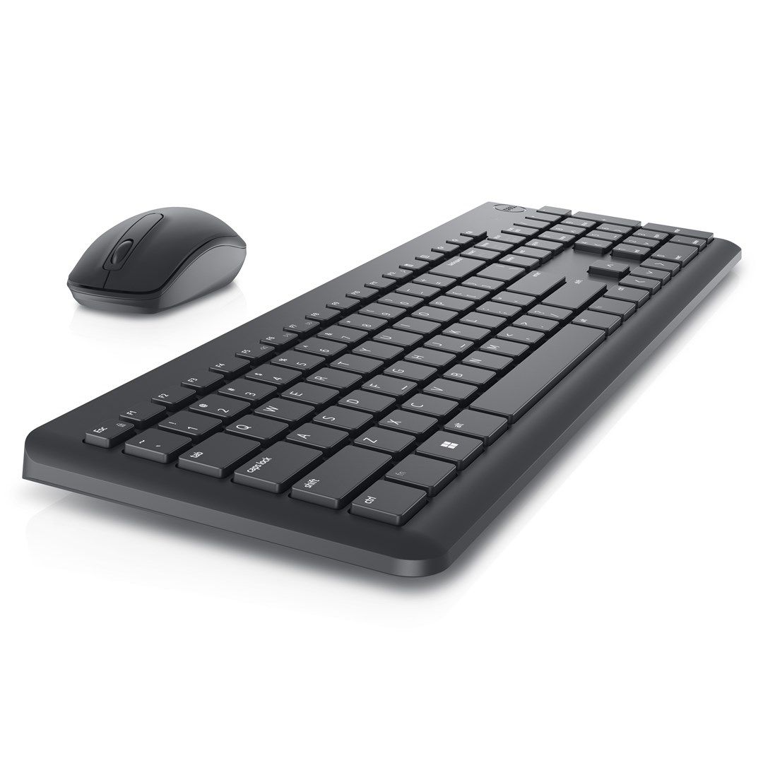 DELL KM3322W keyboard Mouse included Office RF Wireless Ukrainian Black_8