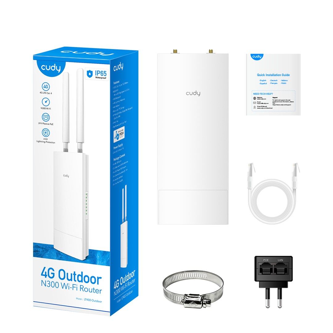 Cudy Outdoor 4G LTE Cat 4 N300 Wi-Fi Router Outdoor_6