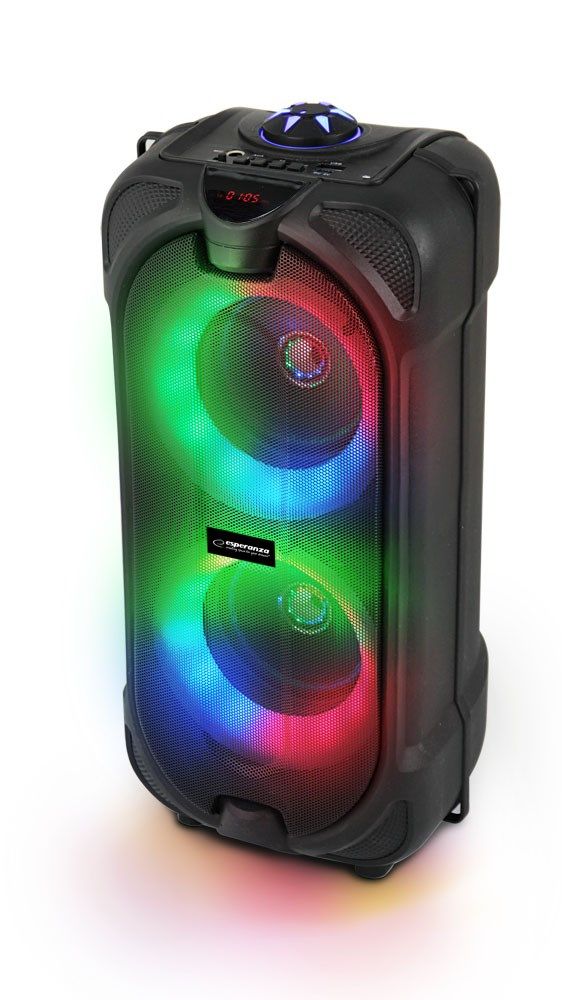 Esperanza EP157 BT FM LED RGB Speaker Black 10W_2