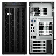 PowerEdge T150, Chassis 4x3.5, Xeon E-2314, 8GB, 1x1TB SATA 7.2K, Broadcom 5720 Dual Port iDRAC9 Basic 15G, 300W, 3YBasic_5