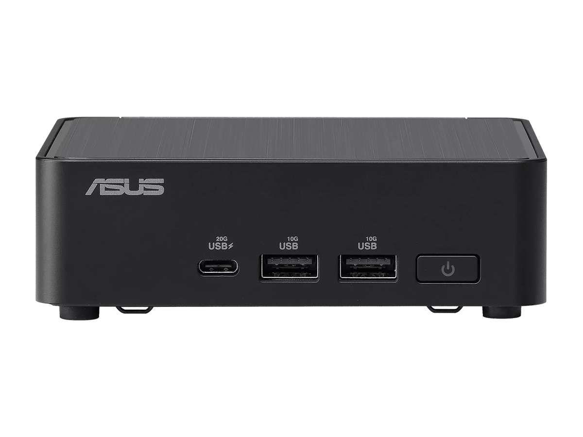 Mini PC Asus NUC 14 Pro NUC14RVKI3, Intel 100U (6C / 8T, 1.2 - 4.7 GHz, 55 W), Intel Graphics, sursa 120 W, Negru