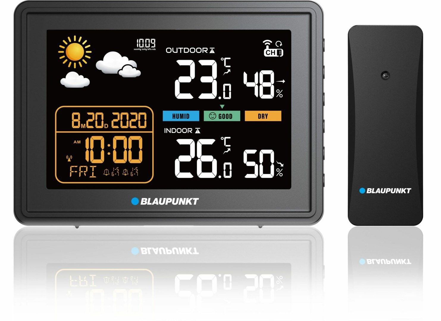 Weather station with outdoor sensor Blaupunkt WS30BK_3