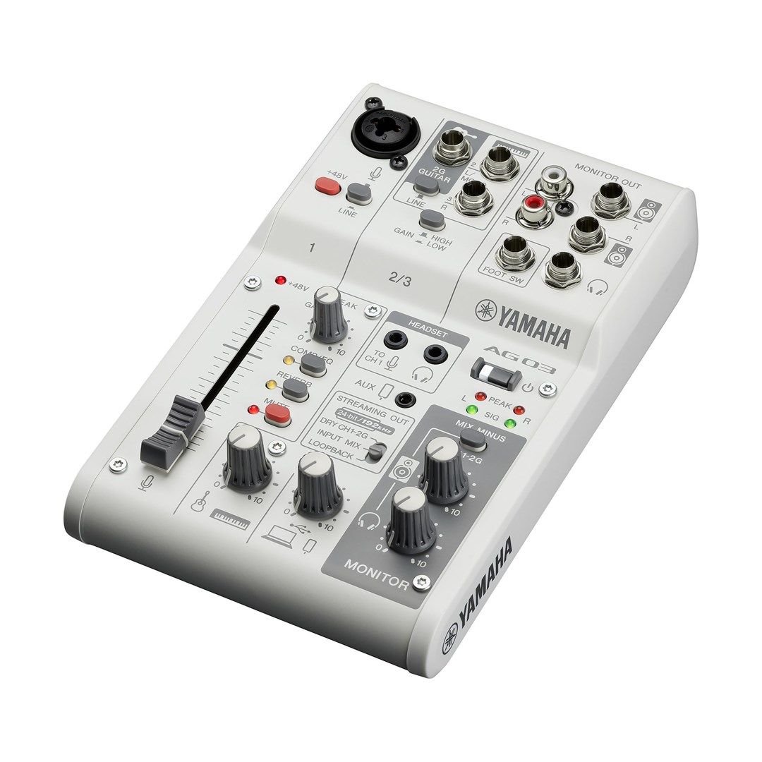 Yamaha AG03MK2 3 channels White_2