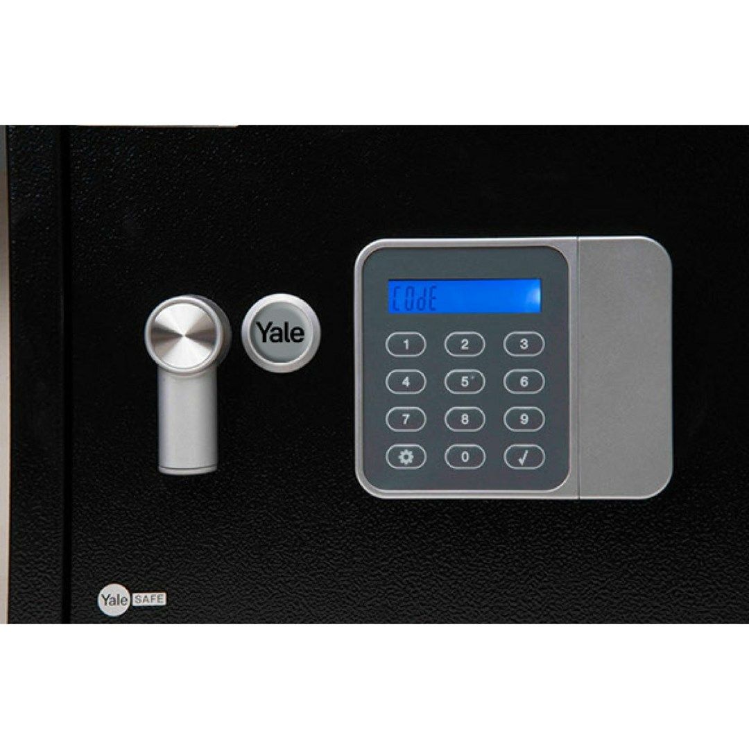 Yale YSG/250/DB2 Free Standing Safe 16 l Steel Black_7