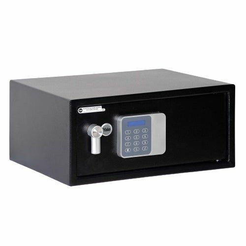 Yale YLG/200/DB2 Free Standing Safe 24 l Steel Black_2