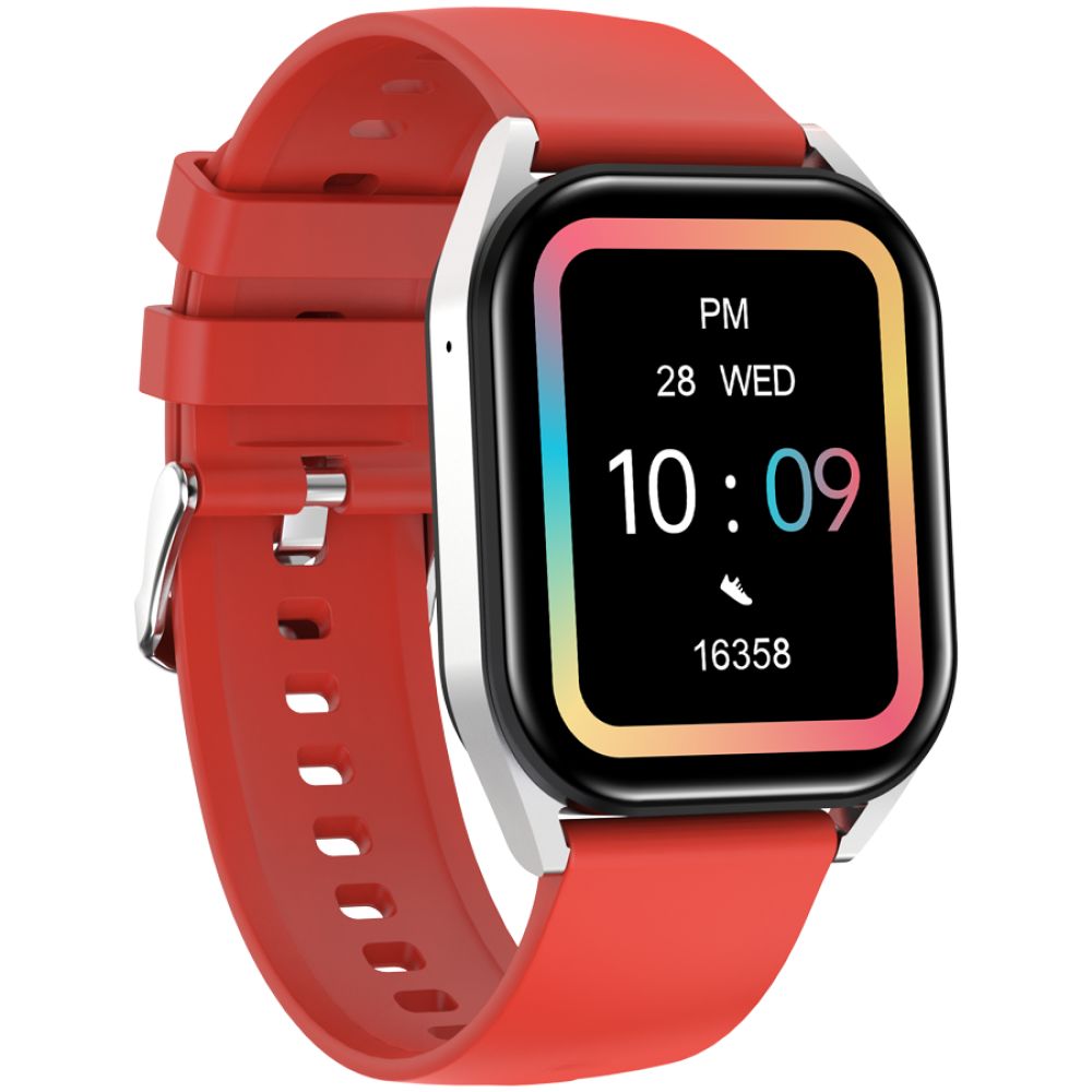 CANYON smart watch Chatter SW-58 BT-CALL Silver Red_2