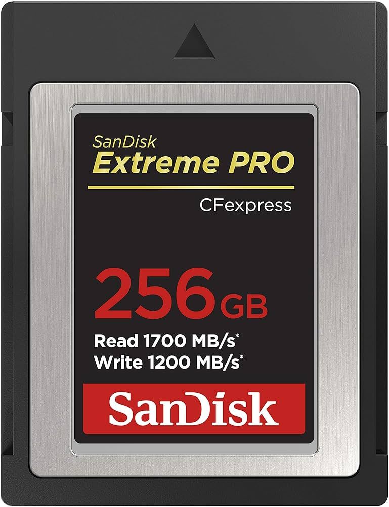 SDCFEXPRESS 256GB EXTREME PRO/1700MB/S R 1200MB/S W 4X6