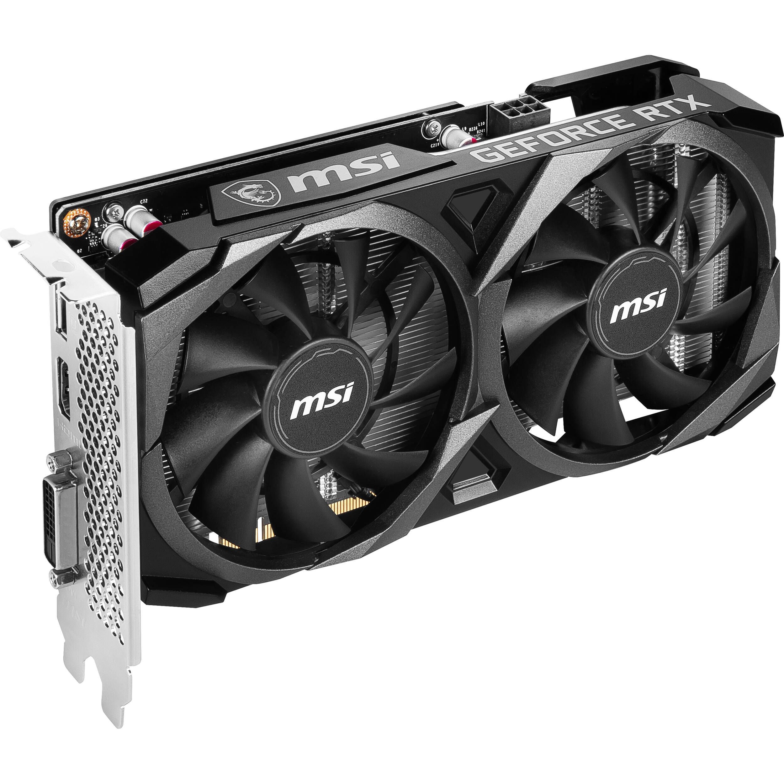 MSI Video Card NVidia RTX 3050 VENTUS 2X XS 8G OC (RTX3050, 8GB GDDR6 128bit, HDMI, DPx3, 1x8pin, 130W)_4